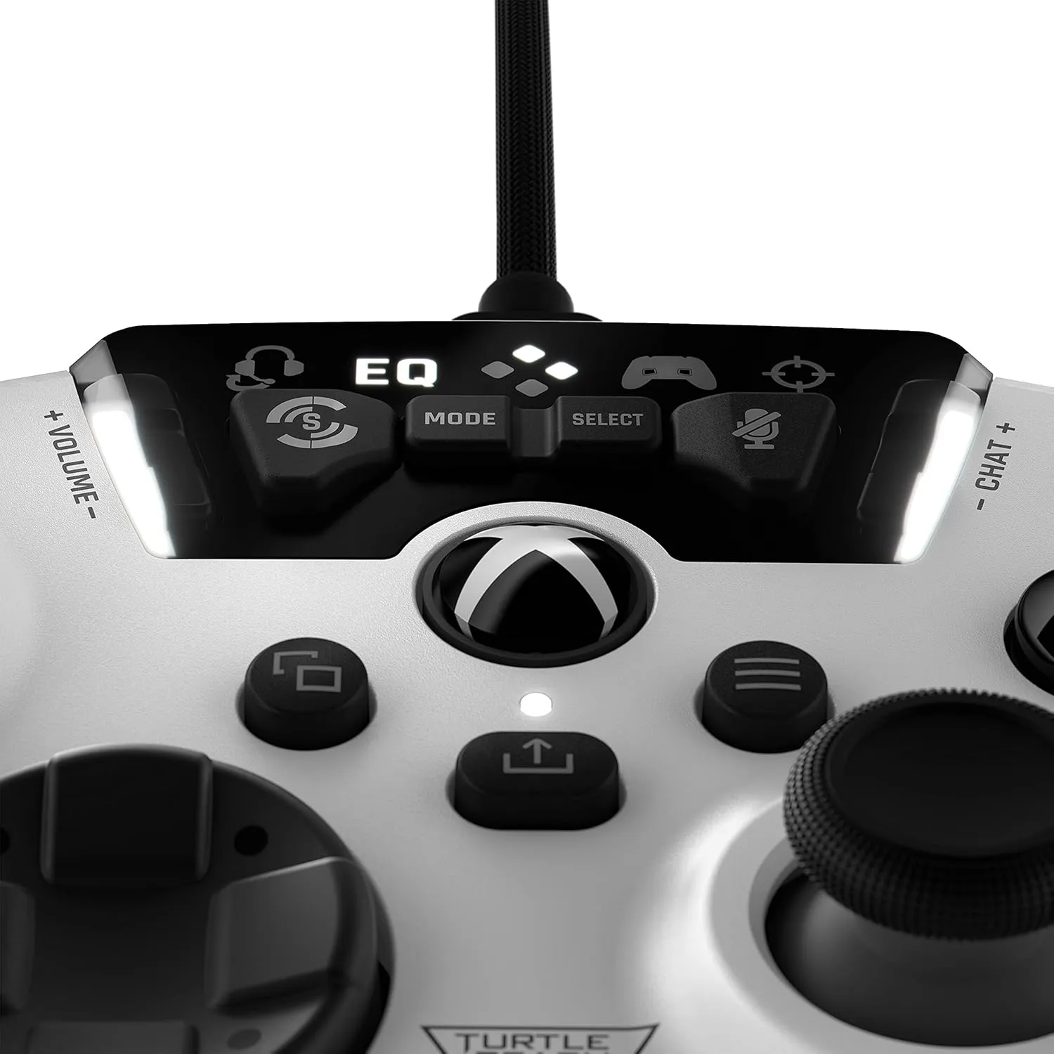 Turtle Beach Recon Controller Wired Game Controller Officially Licensed for Xbox Series X, Xbox Series S, Xbox One & Windows - Audio Enhancements, Remappable Buttons, Superhuman Hearing  White
