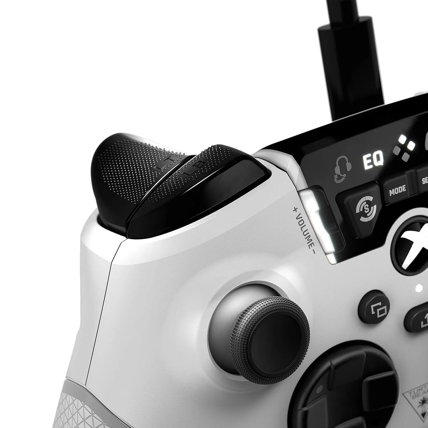 Turtle Beach Recon Controller Wired Game Controller Officially Licensed for Xbox Series X, Xbox Series S, Xbox One & Windows - Audio Enhancements, Remappable Buttons, Superhuman Hearing  White