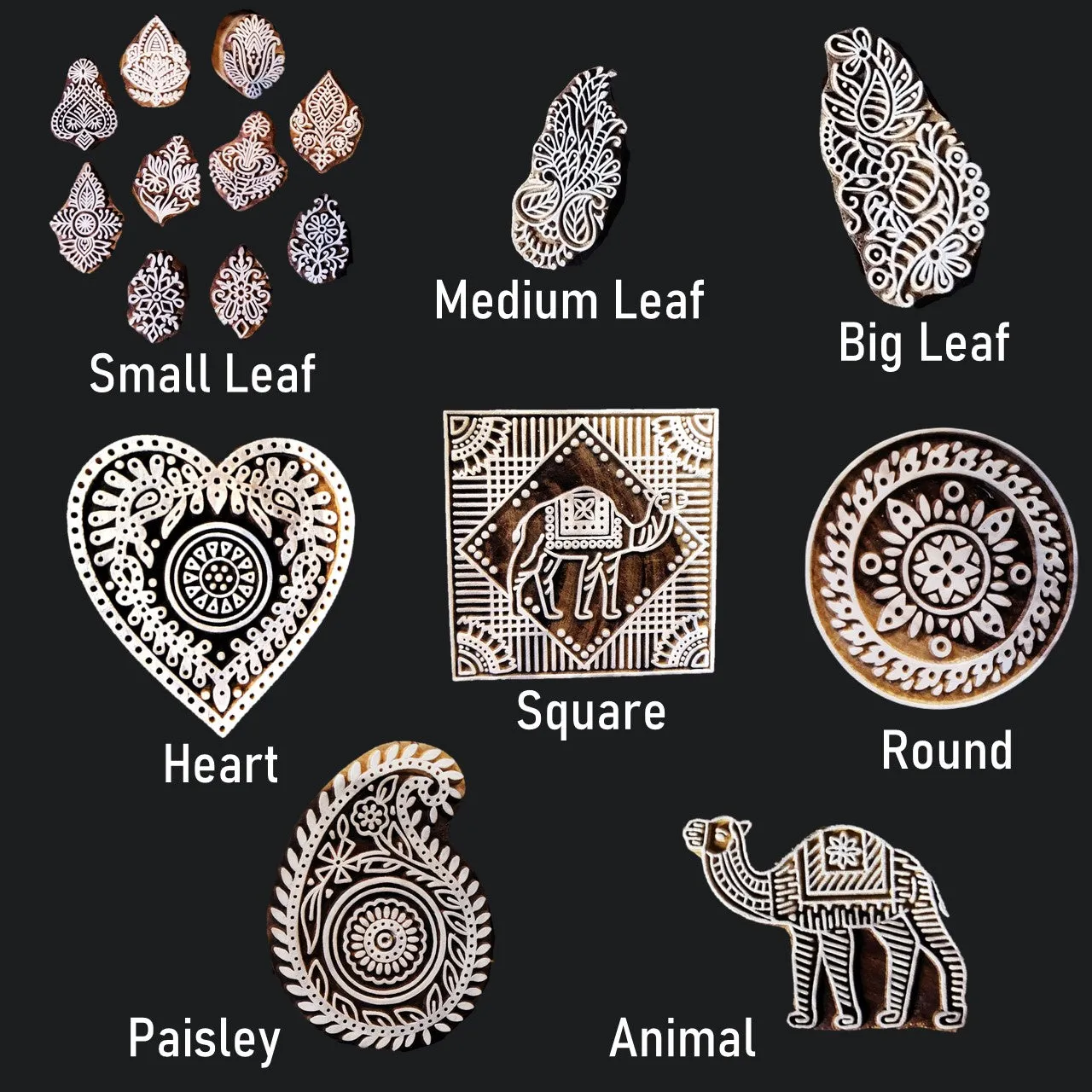 Wood Block Stamps
