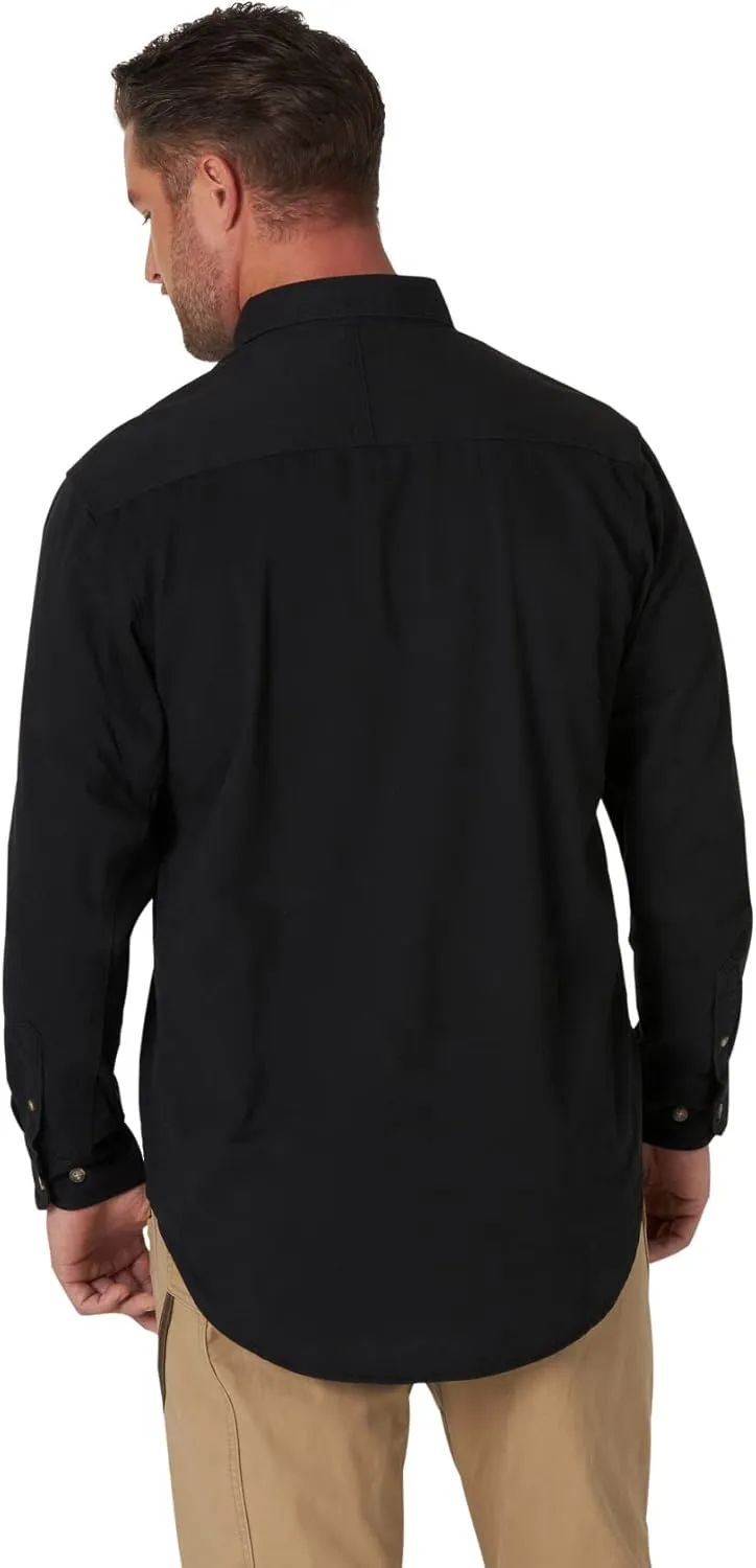 Wrangler Riggs Workwear Men's Logger Twill Long Sleeve Workshirt