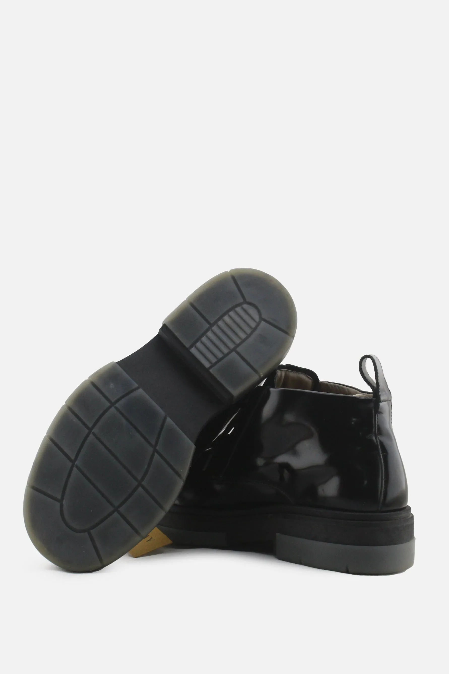 Zara Origins Laces Desert Ankle Boots | 100% Synthetic Leather